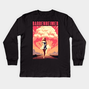 Barbenheimer Kids Long Sleeve T-Shirt